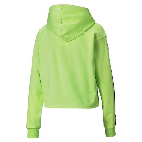Puma Amplified Cropped Hoodie TR Sharp Green - Picture 2 of 5